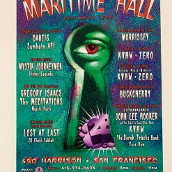 The Artworks MHP 81 Danzig - 1999 Poster Maritime Hall San Fran 1st Gig Posters 9 The Artworks MHP 81 Danzig - 1999 Poster Maritime Hall San Fran 1st Gig Posters