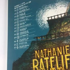 Nathaniel Rateliff & The Night Sweats - 2018 Landland Poster North America Tour Gig Posters