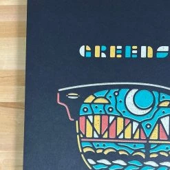 Greensky Bluegrass - 2022 DKNG Poster Louisville, KY Waterfront