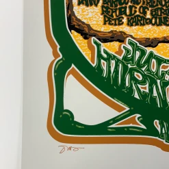 Northwest String Summit - 2010 Mike Distante Poster Plains, OR Horning's Hideout