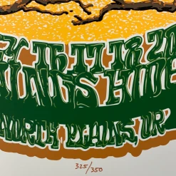 Northwest String Summit - 2010 Mike Distante Poster Plains, OR Horning's Hideout