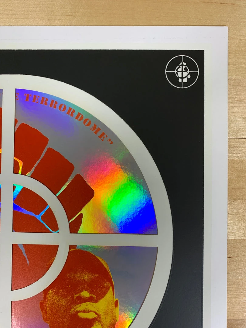 Colorado Public Enemy Variant - 2020 Emek Poster Foil With Date The Terrordome GID, CO 6 Colorado Public Enemy Variant - 2020 Emek Poster Foil With Date The Terrordome GID, CO