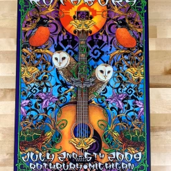 Gig Posters Rothbury - 2009 Michael Everett Poster Conscious Alliance