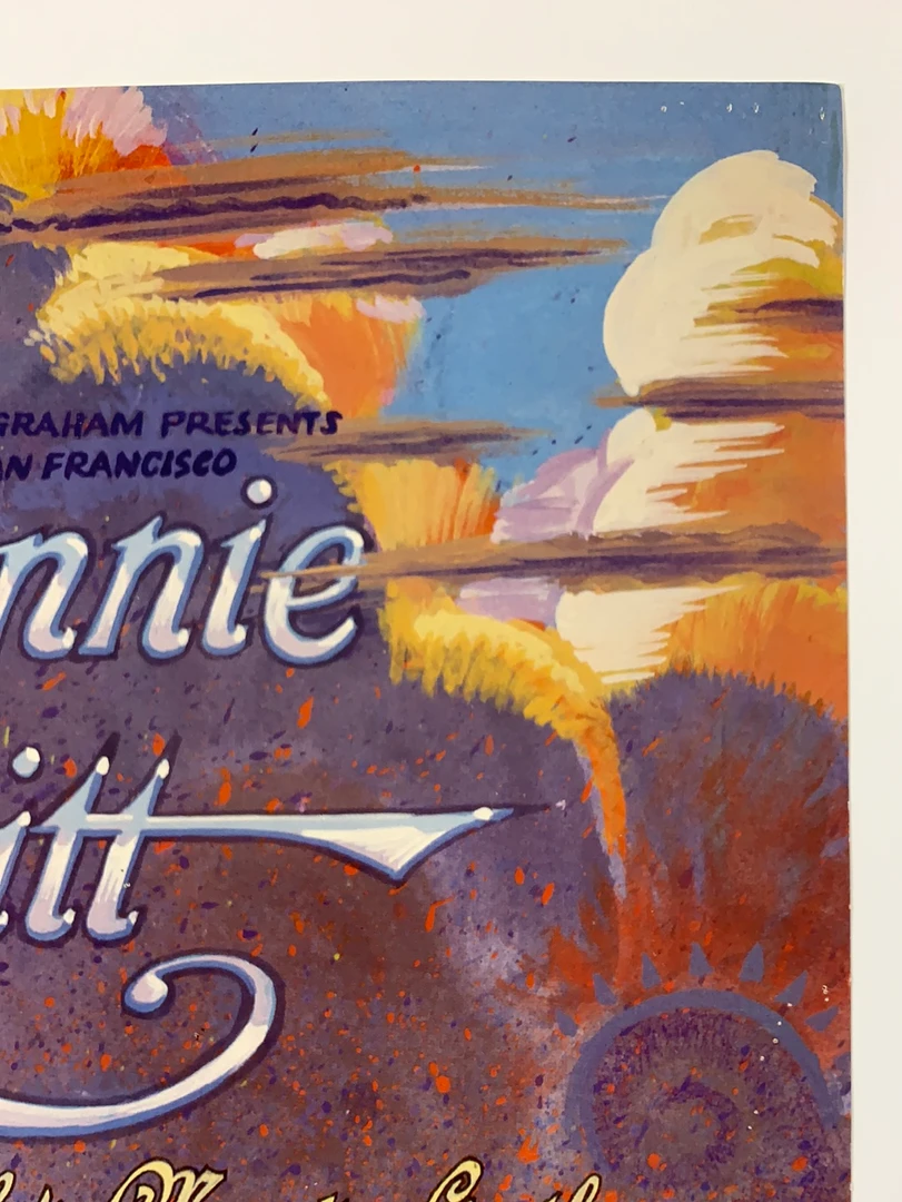 Bonnie Raitt - 2002 Christopher Peterson Poster The Warfield Theatre San Fran 1st Gig Posters 6 Bonnie Raitt - 2002 Christopher Peterson Poster The Warfield Theatre San Fran 1st Gig Posters