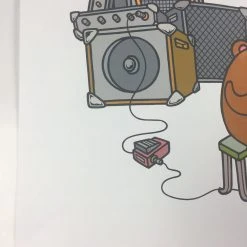 Untitled (Amps) - 2008 Mike Budai Poster Art Print Art Prints