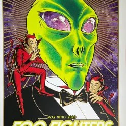 Foo Fighters - 2020 Brian Ewing Poster Cleveland, OH 31/50 Gig Posters