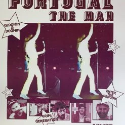 Sold Out Posters Colorado Portugal The Man - 2021 Poster Red Rocks Morrison, CO