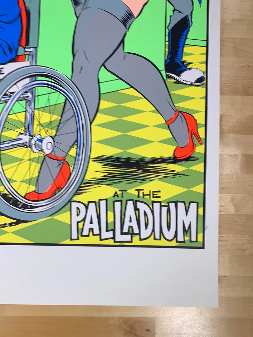 Foo Fighters - 1996 Chris Coop Poster Los Angeles, CA The Palladium Gig Posters 7 Foo Fighters - 1996 Chris Coop Poster Los Angeles, CA The Palladium Gig Posters