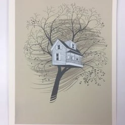 Tree House (Chicago Series) - 2013 Justin Santora Poster Art Print