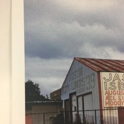 Jason Isbell - 2013 Dan MacAdam Crosshair Poster Austin, TX Moody Theater