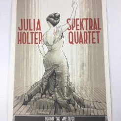 Spektral Quartet & Julia Holter Tour- 2015 Justin Santora Poster