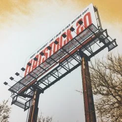 Flatstock 20 - 2009 Dan MacAdam Crosshair Poster Austin, TX Austin Convention Ce Gig Posters