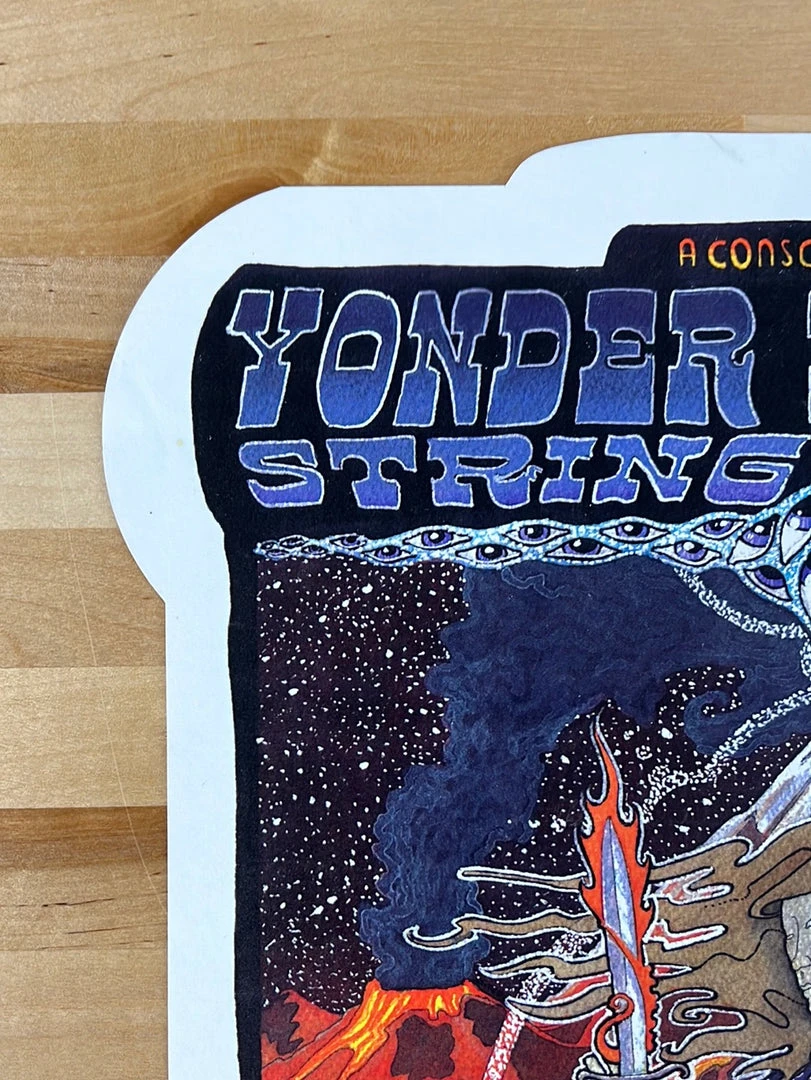 Yonder Mountain String Band - 2006 Robert Marx Poster The Fillmore Denver, CO 12/29-31 5 Yonder Mountain String Band - 2006 Robert Marx Poster The Fillmore Denver, CO 12/29-31