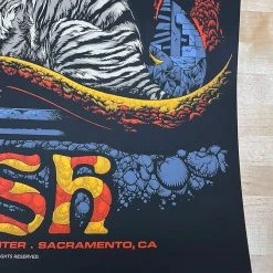 Phish - 2021 Ken Taylor Poster Sacramento, CA Fall Tour Print
