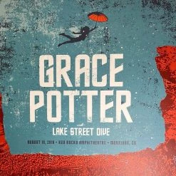 Grace Potter - 2016 Garcia Design Poster LSD Red Rocks Morrison, CO
