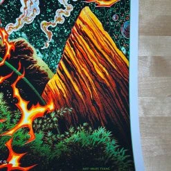 311 - 1996 Miles Tsang Poster Red Rocks Morrison, CO GREEN