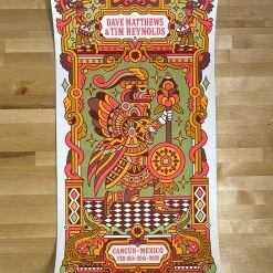 Gig Posters Dave Matthews Band - 2022 Bene Rohlmann Poster Cancun N1