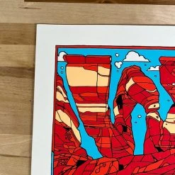 Ween - 2017 Tyler Stout Poster Red Rocks Morrison, CO Colorado 10 Ween - 2017 Tyler Stout Poster Red Rocks Morrison, CO Colorado