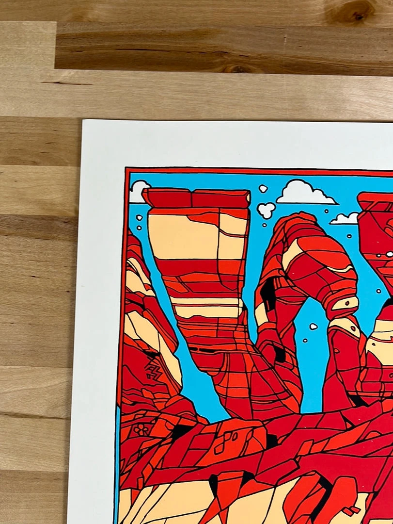 Ween - 2017 Tyler Stout Poster Red Rocks Morrison, CO Colorado 5 Ween - 2017 Tyler Stout Poster Red Rocks Morrison, CO Colorado