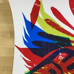 Ames Brothers Gig Posters Pearl Jam - 2005 Ames Design Poster (Damaged) Edmonton, AB, CAN Rexall Place