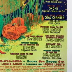 Kathie Hughston Gig Posters MHP 79 November - 1999 Poster Maritime Hall San Fran 1st