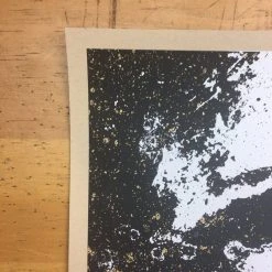 Winter Hearts - 2009 Jacob Bannon Art Print Gold Variant