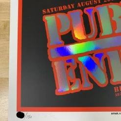 Public Enemy - 2020 Emek Poster Foil With Date The Terrordome, CO Colorado