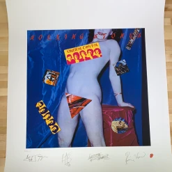 Sold Out Posters Gig Posters Rolling Stones - 1994 Official Poster Vintage Under Cover X/5000 10 Sold Out Posters Gig Posters Rolling Stones - 1994 Official Poster Vintage Under Cover X/5000