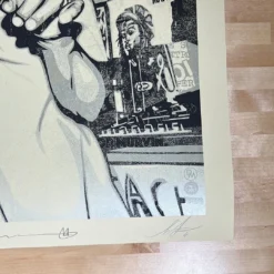 Art Prints Scratch On The Wire - 2021 Shepard Fairey Poster Obey Lee Perry