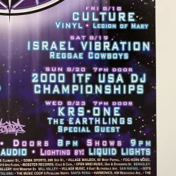 The Artworks Gig Posters MHP 97 Wu Tang Clan - 2000 Poster Maritime Hall San Fran 1st