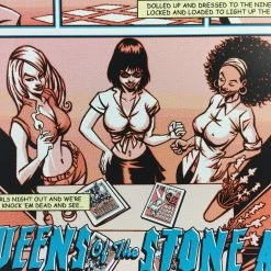 Queens Of The Stone Age - 2008 Justin Hampton Poster Saskatoon, CAN Odeon Events 11 Queens Of The Stone Age - 2008 Justin Hampton Poster Saskatoon, CAN Odeon Events