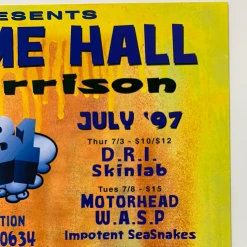 Sold Out Posters Gig Posters MHP 32 Maritime Hall - 1997 Poster July String Cheese Incident San Fran 1st