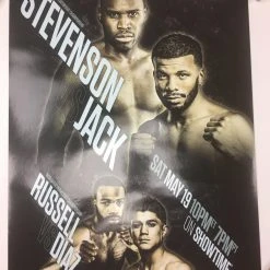 Sold Out Posters Boxing - 2018 Stevenson Vs Jack, Russel Vs Diaz Poster