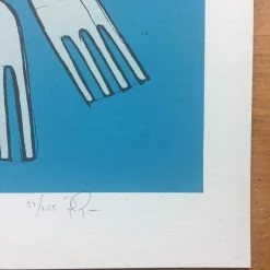 Future Of The Left - 2009 Jay Ryan Poster Chicago, IL Bottom Lounge