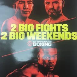 Sold Out Posters Boxing - 2018 Santa Cruz Vs Mares II, Spence Vs Ocampo