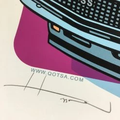 Queens Of The Stone Age - 2008 Justin Hampton Poster Victoria, B.C. Save On Food 12 Queens Of The Stone Age - 2008 Justin Hampton Poster Victoria, B.C. Save On Food