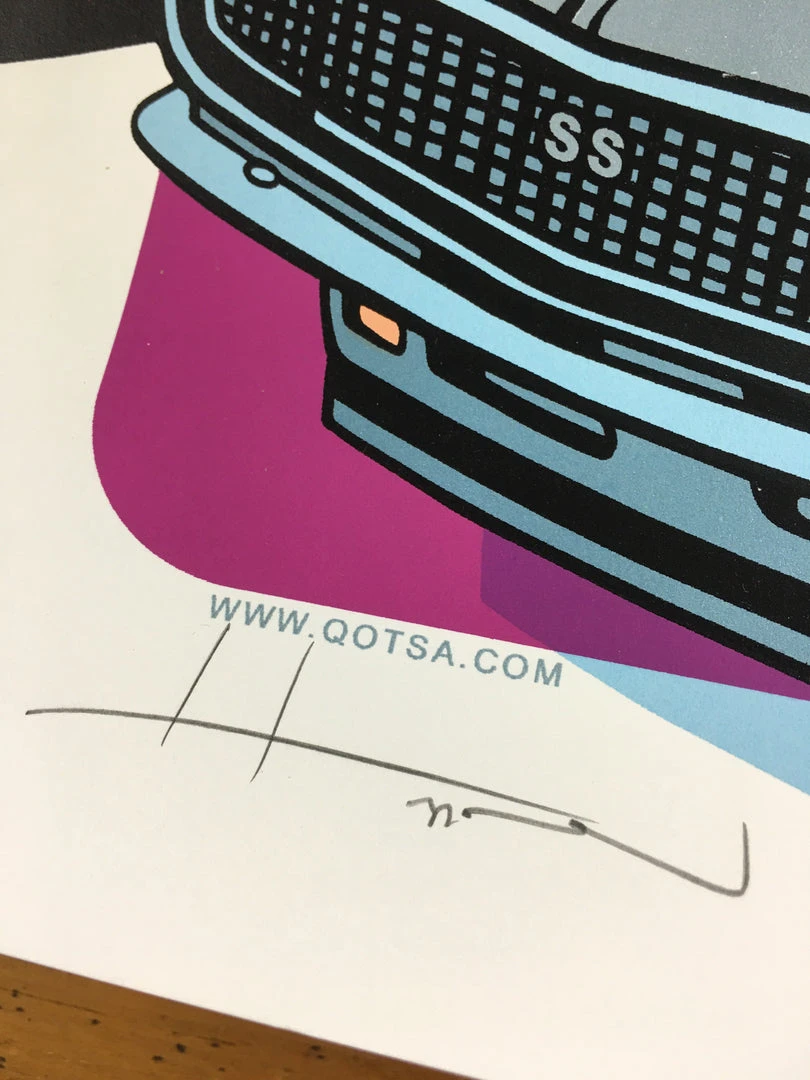 Queens Of The Stone Age - 2008 Justin Hampton Poster Victoria, B.C. Save On Food 5 Queens Of The Stone Age - 2008 Justin Hampton Poster Victoria, B.C. Save On Food