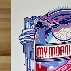 My Morning Jacket - 2016 Guy Burwell Poster Red Rocks Morrison, CO 5/29 Colorado