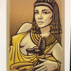 Lars Krause Elizabeth - 2015 Lars P Krause Poster Print Hollywood Icon Pin-Up's Art Prints