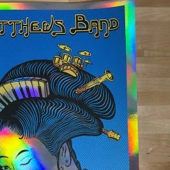 Dave Matthews Band - 2004 EMEK Poster Hershey Park Stadium PA FOIL 9 Dave Matthews Band - 2004 EMEK Poster Hershey Park Stadium PA FOIL
