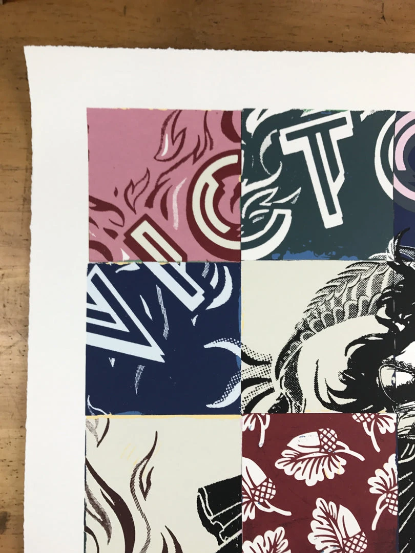 Visions Victorie - 2017 FAILE Poster, Art Print, Limited Edition Hand Signed 5 Visions Victorie - 2017 FAILE Poster, Art Print, Limited Edition Hand Signed