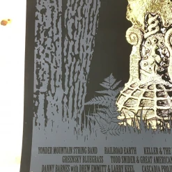 Gig Posters Northwest String Summit - 2011 Mike Distante Poster Plains, OR Horning's Hideout