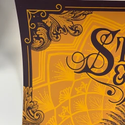 Strings And Sol - 2018 Status Serigraph Poster Puerto Morelos, MX Gig Posters