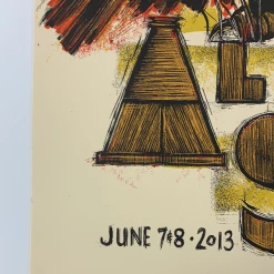 Gig Posters Alabama Shakes - 2013 Dan Grzeca Poster Birmingham, AL Sloss Furnaces