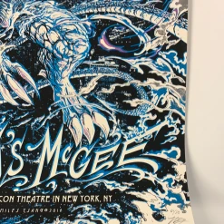 Gig Posters Umphrey's McGee - 2018 Miles Tsang Poster Beacon Theatre New York