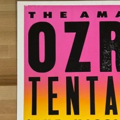 Colby Poster Printing Ozric Tentacles - 1990's Colby Poster UK, LA