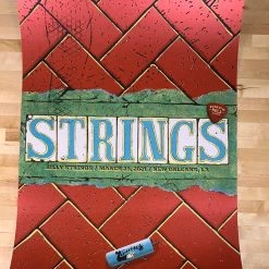 Billy Strings - 2021 Mike Tallman Poster New Orleans, LA 3/25 1st