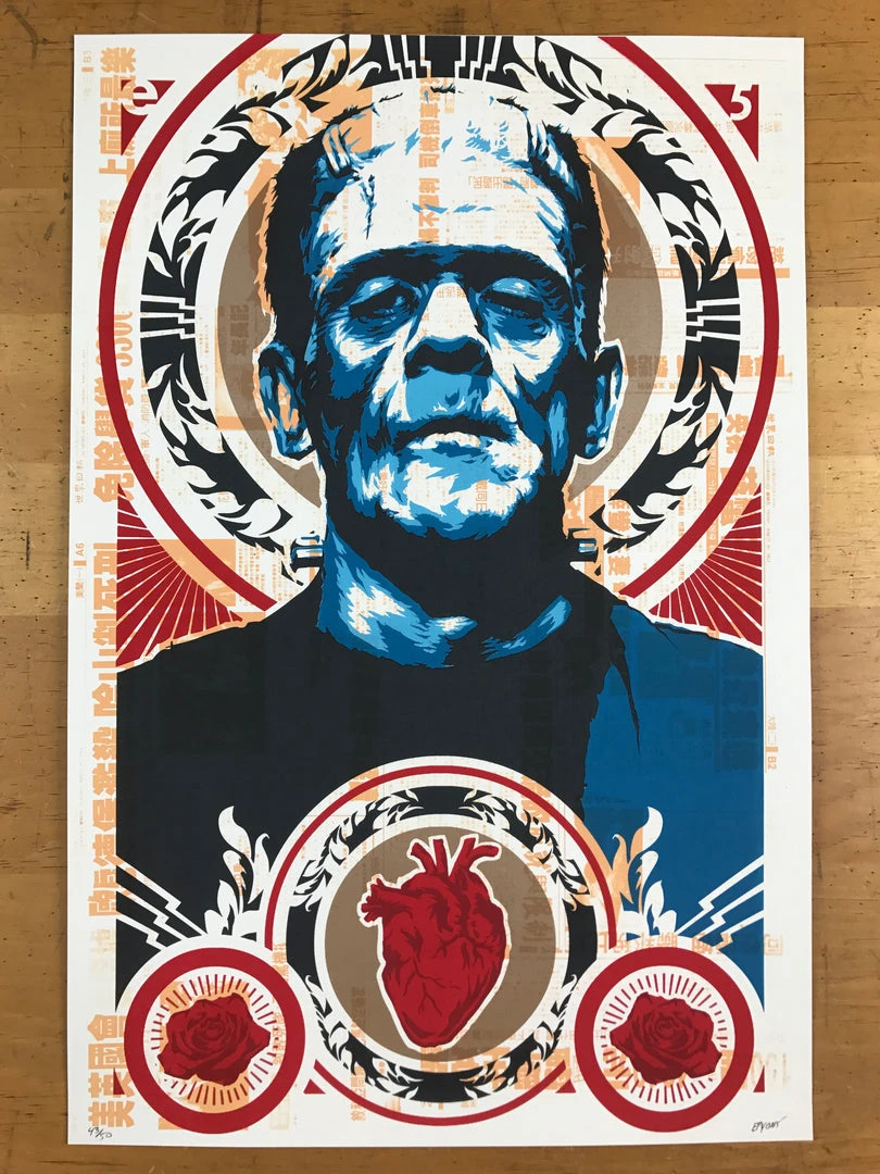 Frankenstein - 2016 EPYON5 Poster C2E2 You Don't Bring Me Flowers Anymore Movie/TV Posters 5 Frankenstein - 2016 EPYON5 Poster C2E2 You Don't Bring Me Flowers Anymore Movie/TV Posters