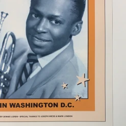 Miles Davis - 1960 Dennis Loren Repro Poster Washington DC 12 Miles Davis - 1960 Dennis Loren Repro Poster Washington DC