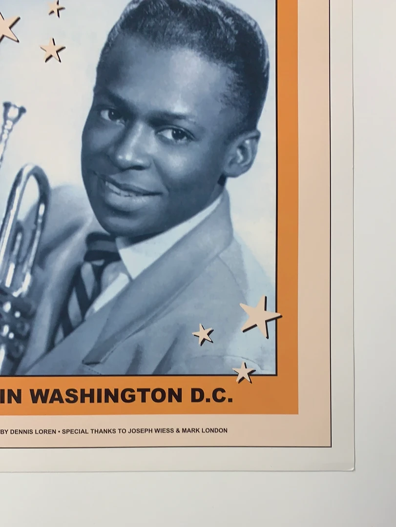 Miles Davis - 1960 Dennis Loren Repro Poster Washington DC 7 Miles Davis - 1960 Dennis Loren Repro Poster Washington DC